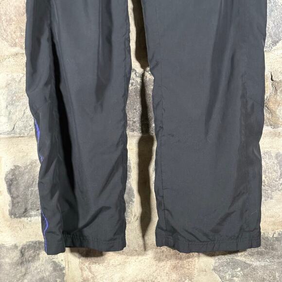 Reebok Trak Pants Woman's Large Black Purple Lined Athletic Workout Running - Picture 8 of 14